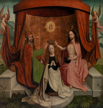 Coronation of the Virgin by Netherlandish School